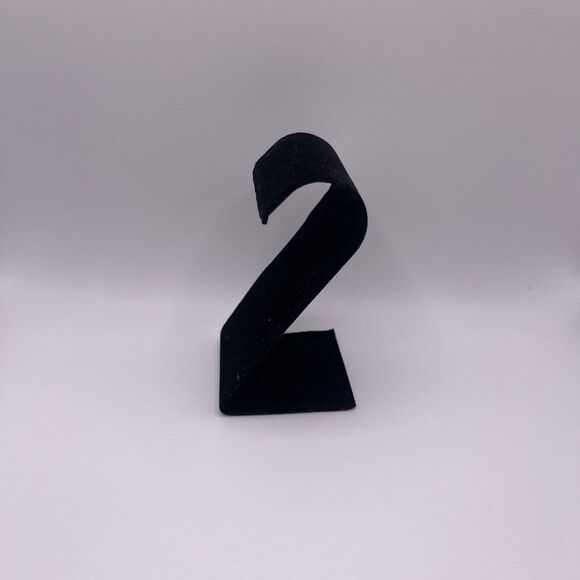 Mooca Black Velvet Earring Stand Photography Display - Picture 2 of 7